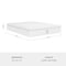 Martha Stewart SleepComplete 12 Inch Queen Medium Dual-Action Cooling Gel and Green Tea Memory Foam Mattress CL-MODD-12Q-MS - alternate 2